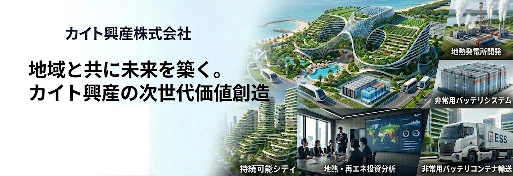 地域と共に未来を築く。カイト興産の次世代価値創造